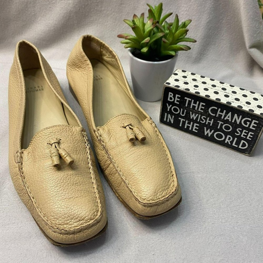 Stuart Weitzman Nude Loafers Size 11N